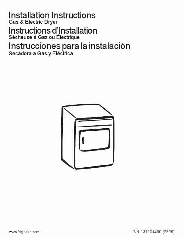 Frigidaire Clothes Dryer 137101400-page_pdf